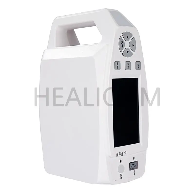 Veterinary Portable Vital Sign Monitor – SPO₂, Pulse, ECG, Temperature CE ISO for animal for farm