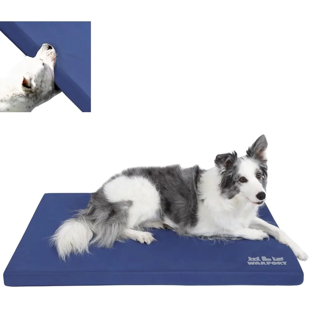 

Прочная водонепроницаемая большая кровать для собак, устойчивая к жеванию и устойчивость, идеально подходит для улицы, в помещении и кошек.