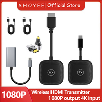 1080P 50m Wireless Extender Video Transmitter and Receiver Display Adapter for Macbook Laptop PC To TV Projector