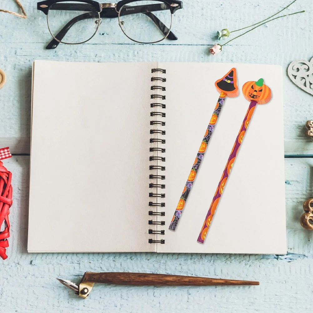 

Halloween Pencil Pencils for Writing Novelty Colored School Comfortable Grip Convenient Painting