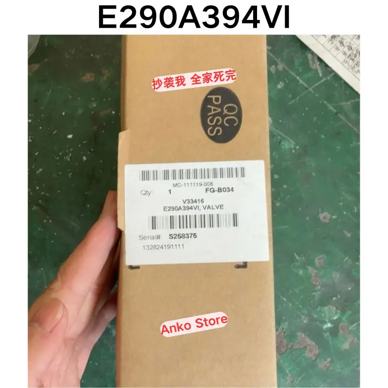 Brand-new  Original E290A394VI Pneumatic Angle Seat Valve