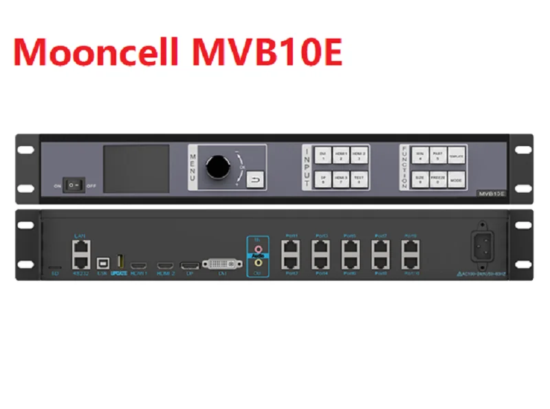 

Видеопроцессор Mooncell MVB10E Φ для отображения нагрузки 6, 5 миллионов пикселей