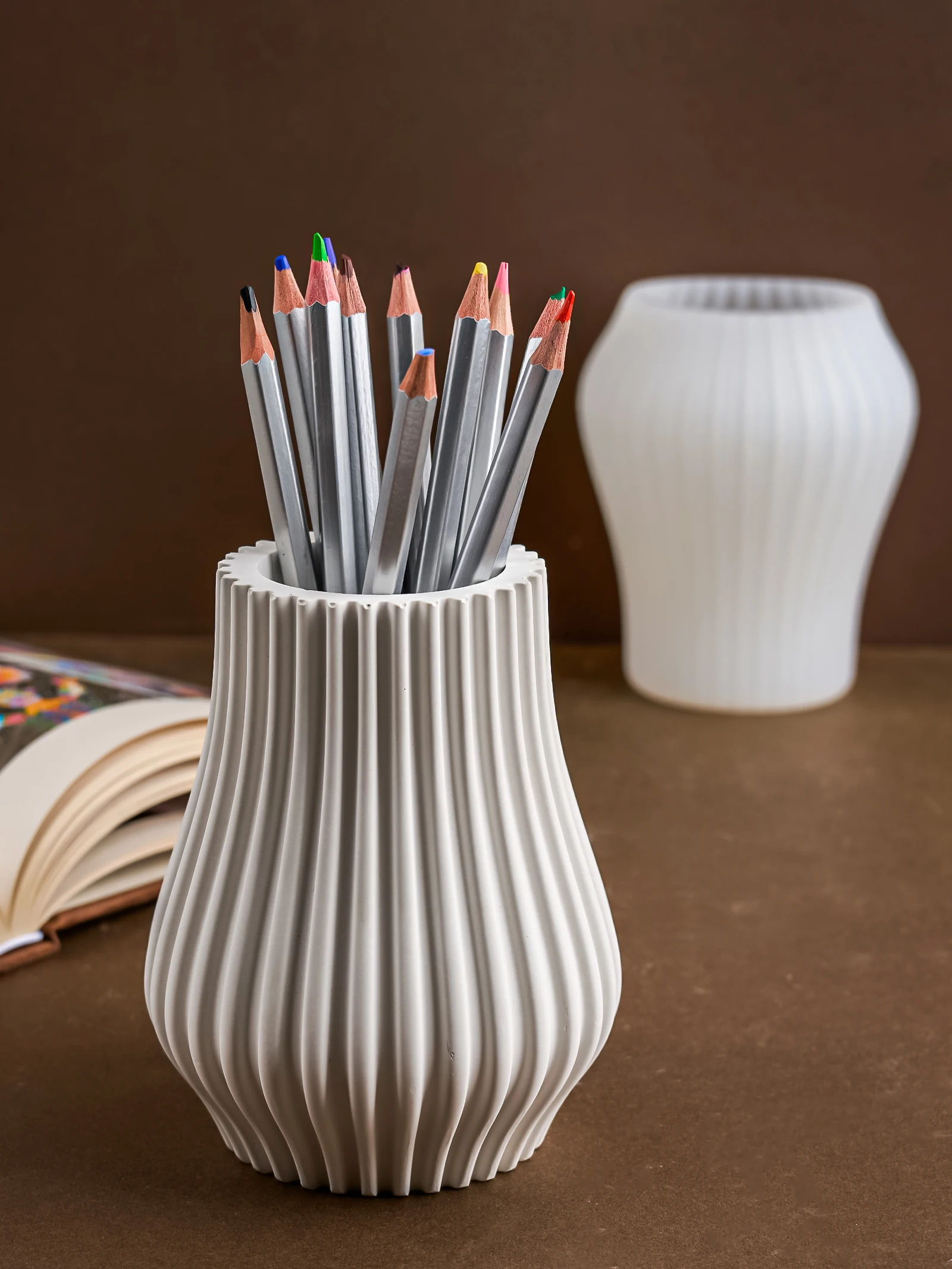 DIY Simple Lines Vase Cement S - огляд і ціна Dried Flower Bouquet