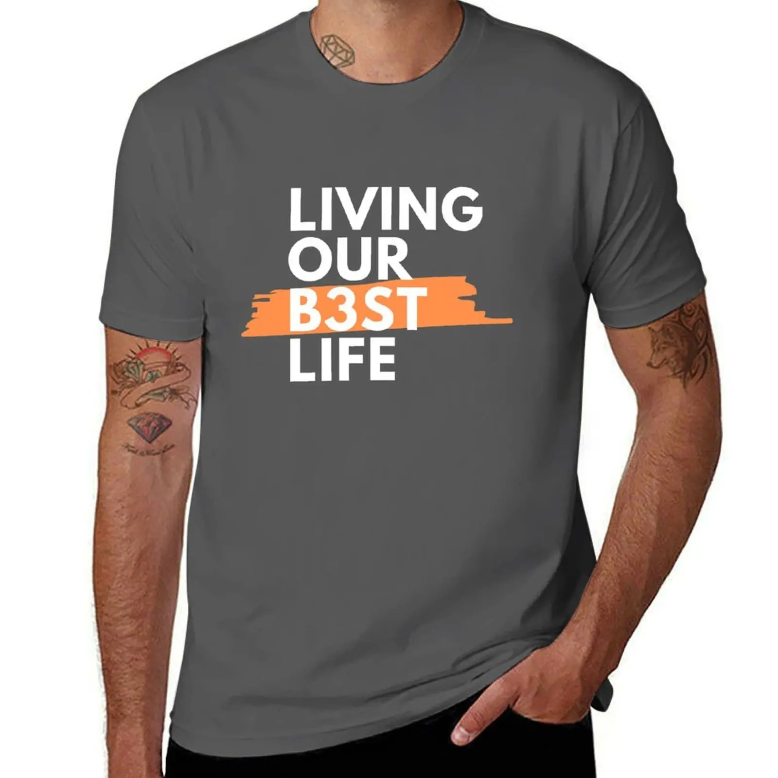 

Living throuple life. Polyamory our best T-Shirt Industrial Work Tee Shirt