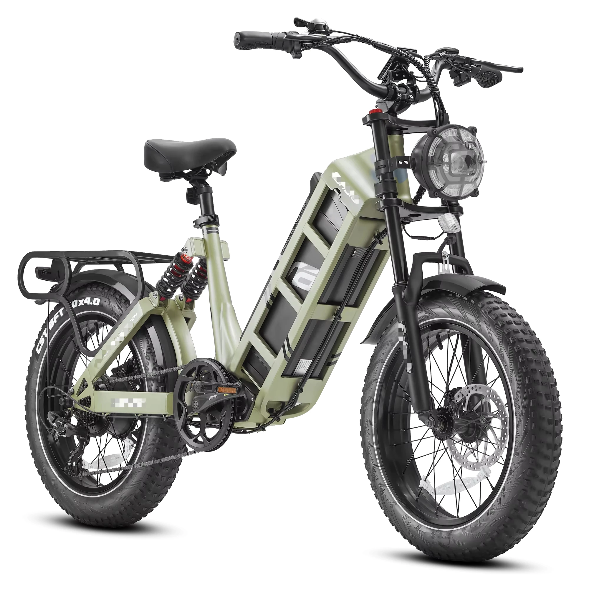 EER European Union Warehouse Juliet Eahora Custom Motor Power 52v 60ah Fat Tire Ebike Urban Road Goods Electric Bike Hybrid Elec
