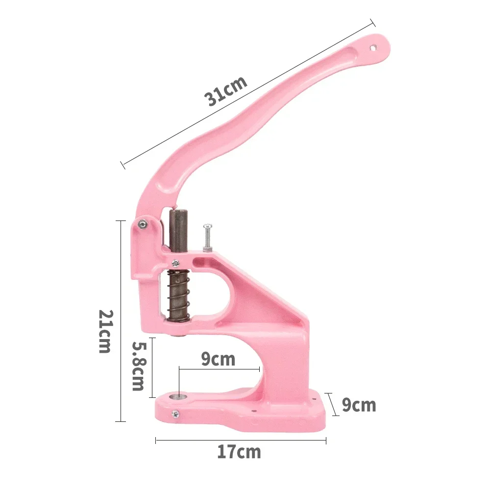 Manual Button Installation Tool Mute Stamping, Button, Snap Fasteners, Eyelet Hand Pressing Machine Home Craft Tools Mold