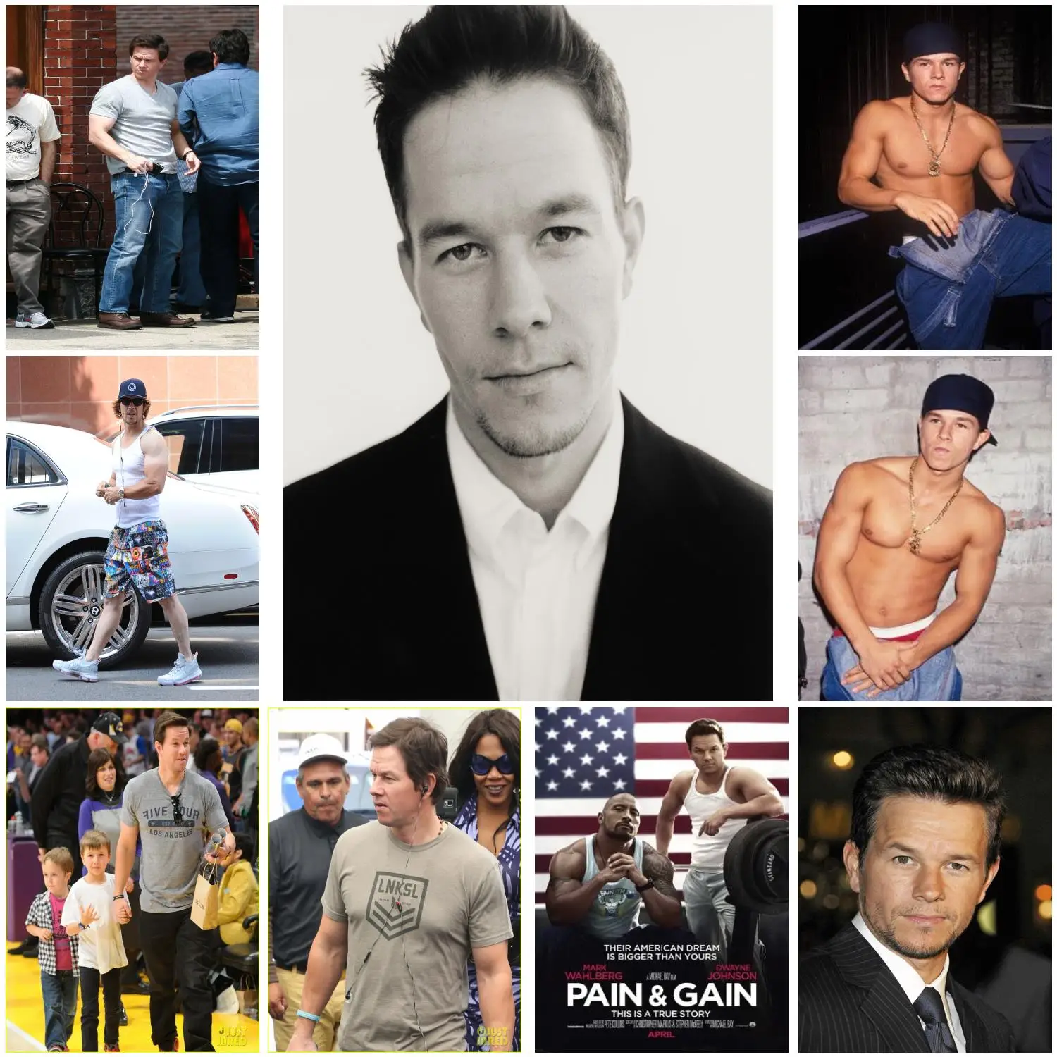 

dicaprio mark wahlberg actor Poster Prints Wall Art Canvas Painting Poster For Modern Family Living Room Home Decor