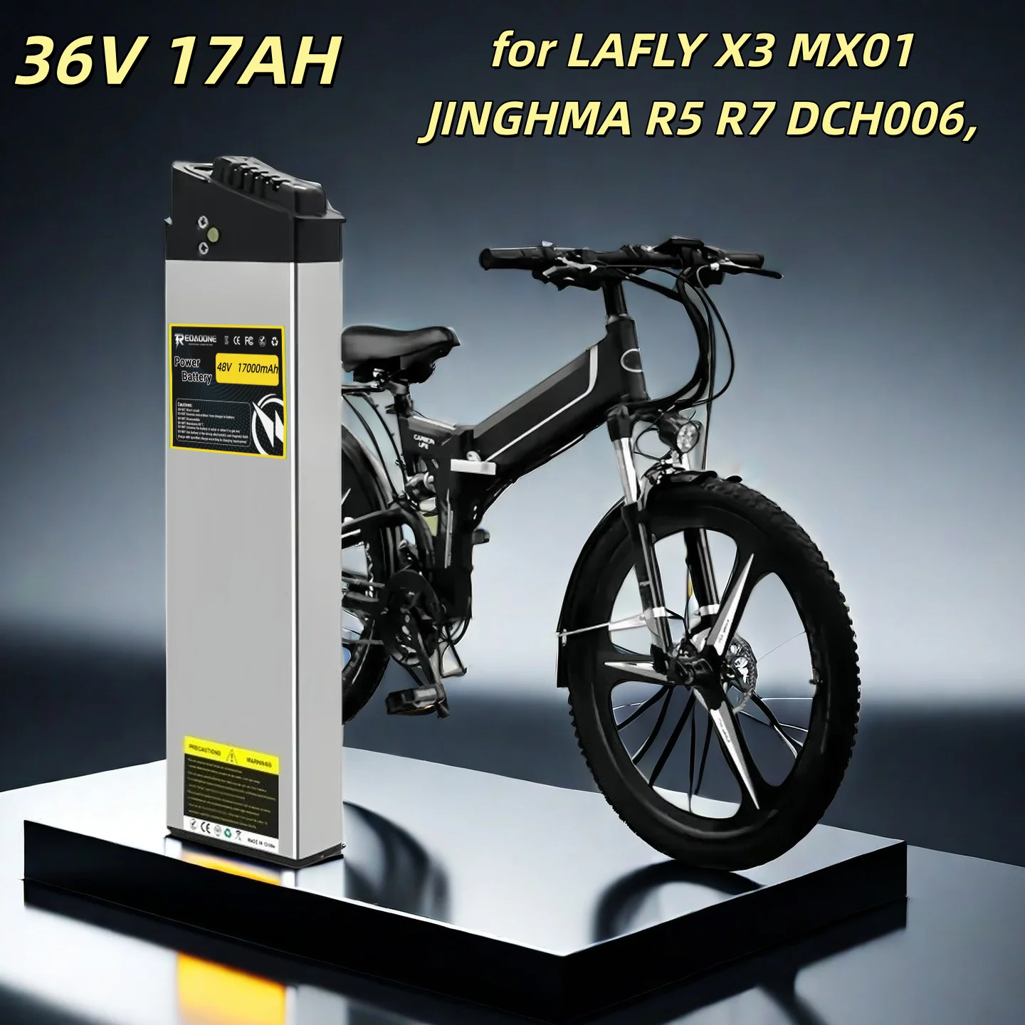 36V 14Ah 12.8Ah Li-…