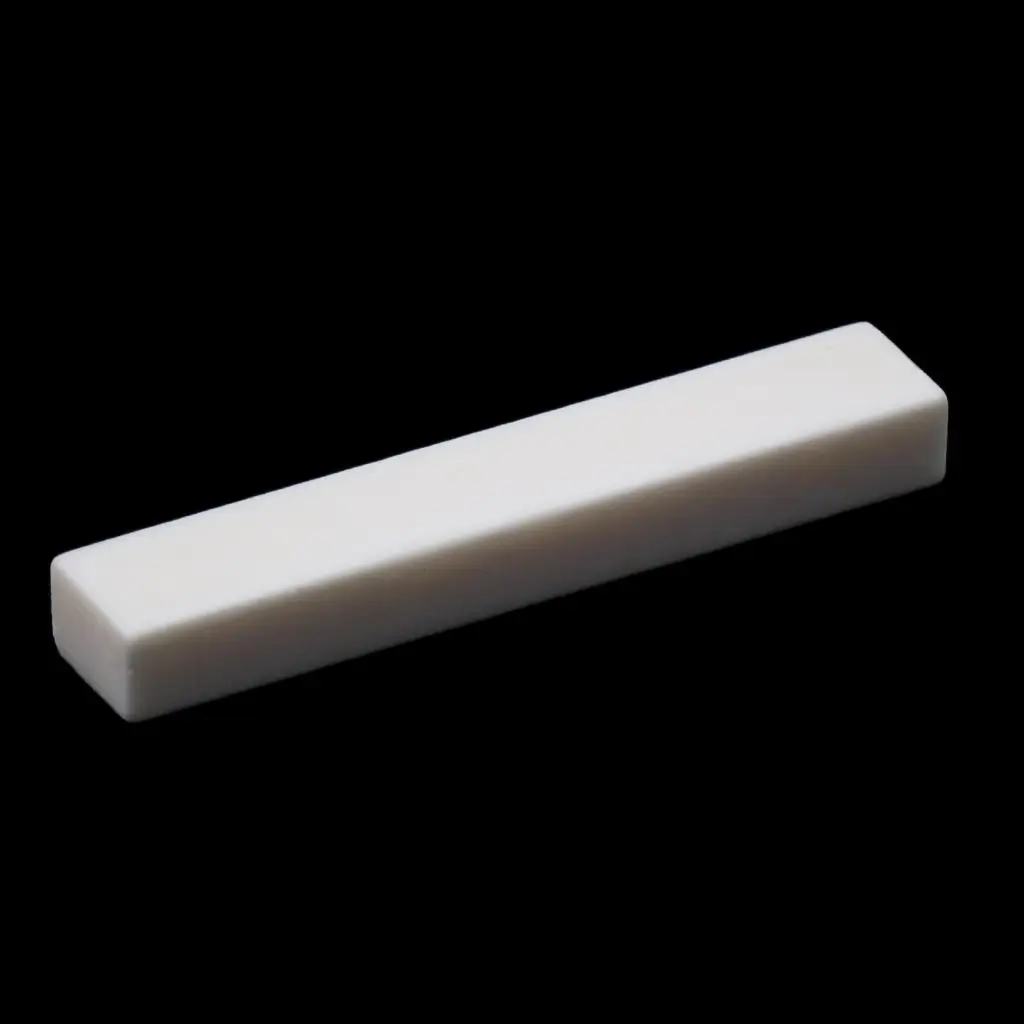 Acoustic Guitar Accessories Buffalo Bone Bridge Nut 52mm Durable Replacement Nut Musical Instrument Supplies for Guitars