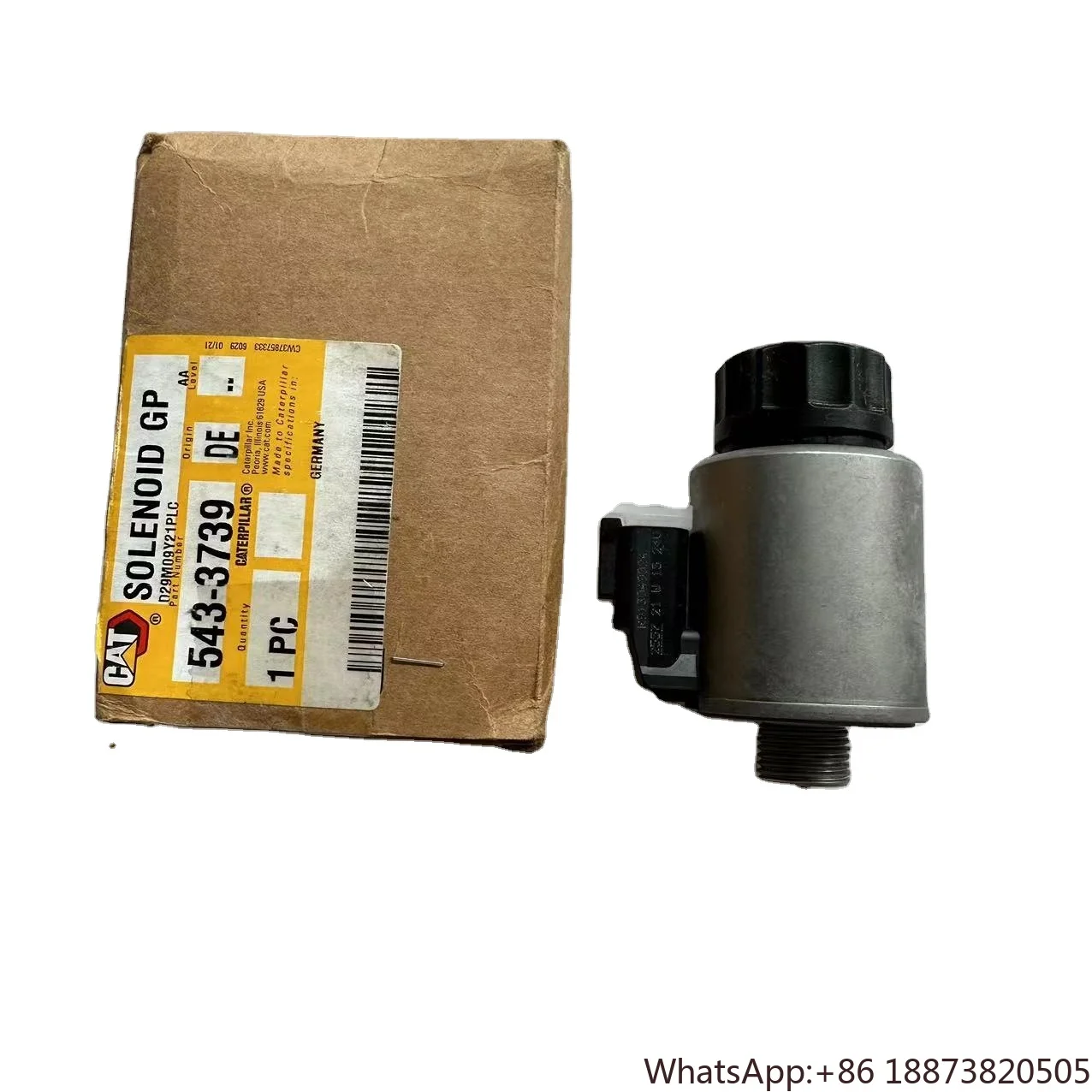 

Construction Machinery Parts 5433739 543-3739 Solenoid valve For CAT 320 323 325