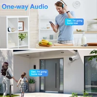 ASECAM 8MP POE IP Camera 4K 15fps Outdoor Hunman Detection CCTV 4MP Audio Onvif Dual Light Video Surveillance Security 2