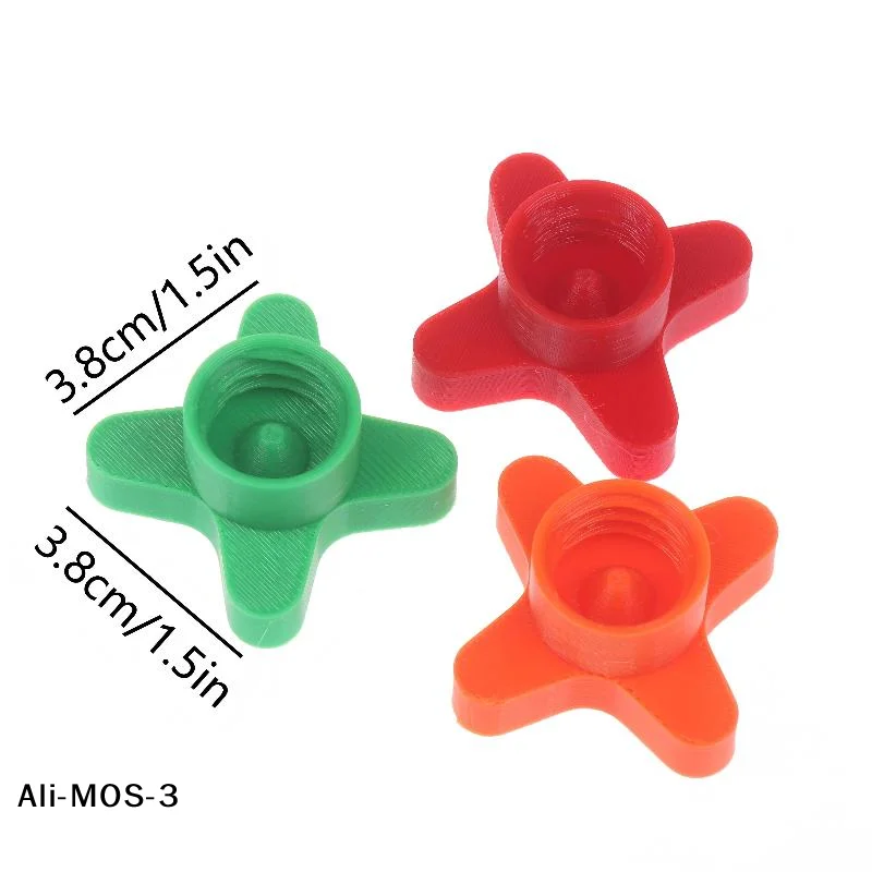 【S】10Pcs Universal Sealant Saver Cap Reusable Anti-Drying Threaded Sealing Caps 3D Printed Plastic Sealant Cover