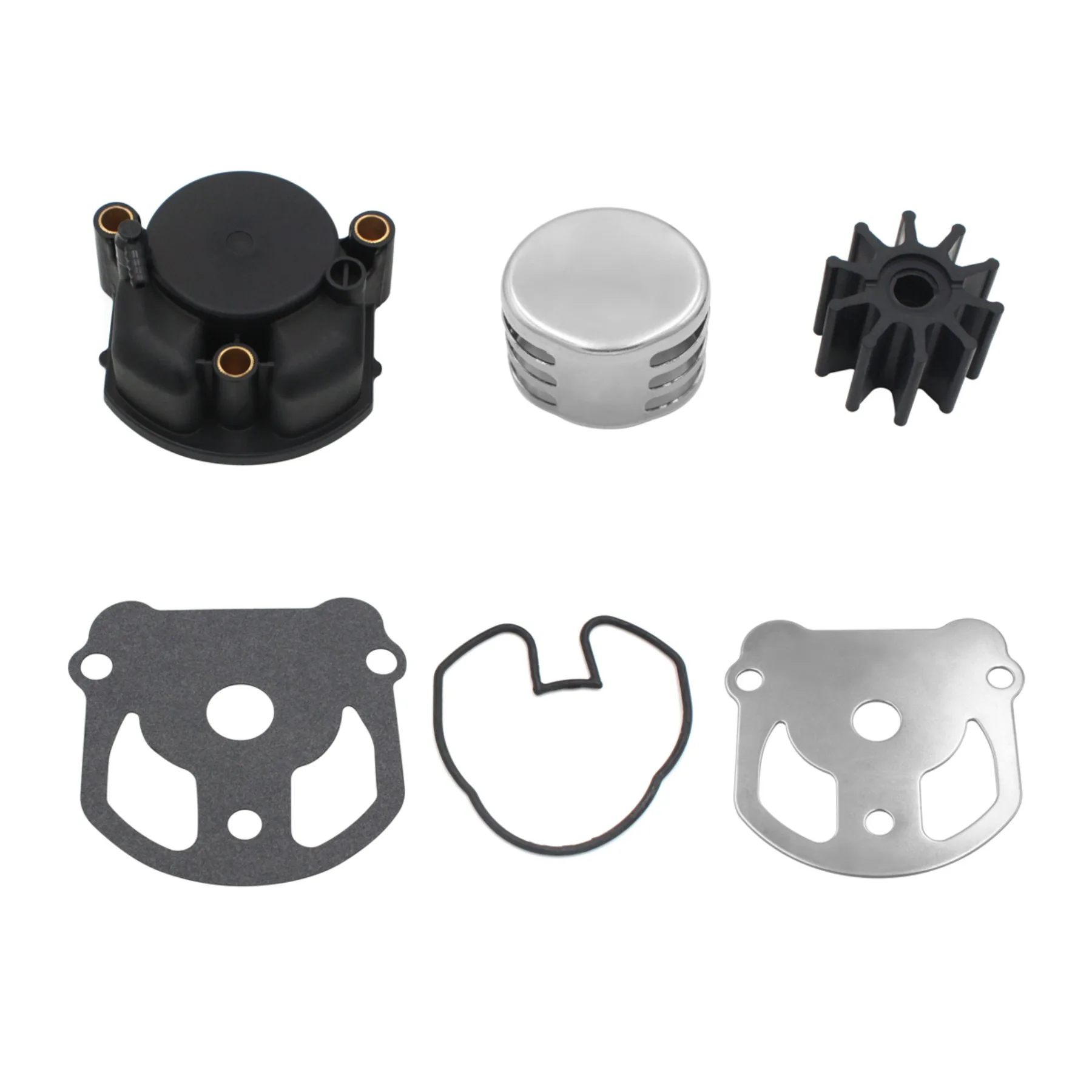 984744 Water Pump Impeller Kit with Housing for OMC Cobra 1986-1993 984461 983895 0984461 0765582 18-3348