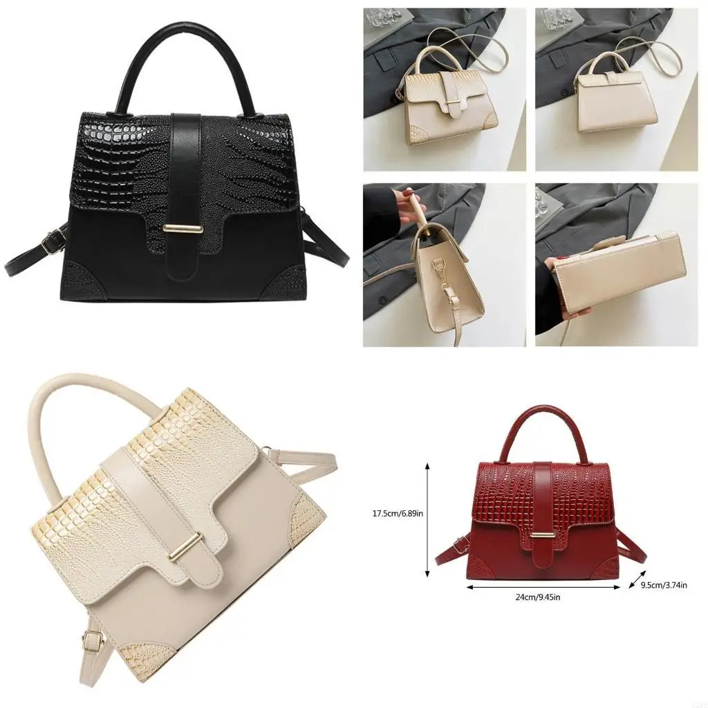 

Элегантная сумка через плечо из искусственной кожи, сумка через плечо, офисная сумка-портфель для женщин