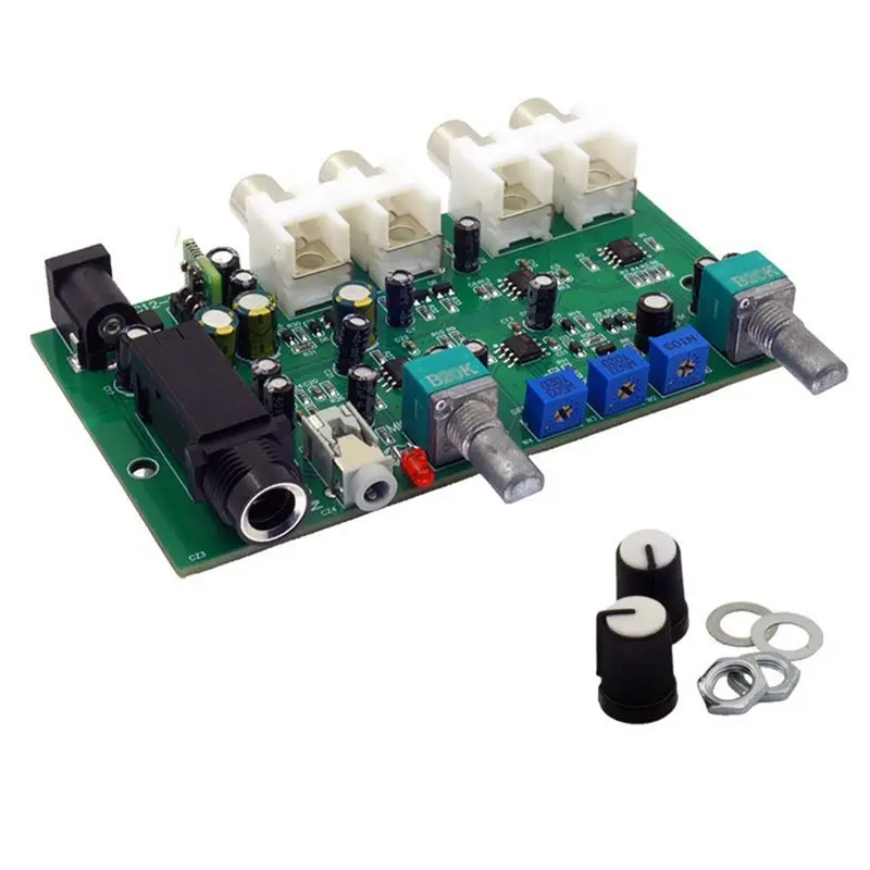 

Аудиомикшер ABNR для микрофона с автоматическим снижением громкости, DC12V-24V, с функцией уведомления о отключении звука для трансляций и фоновой музыки