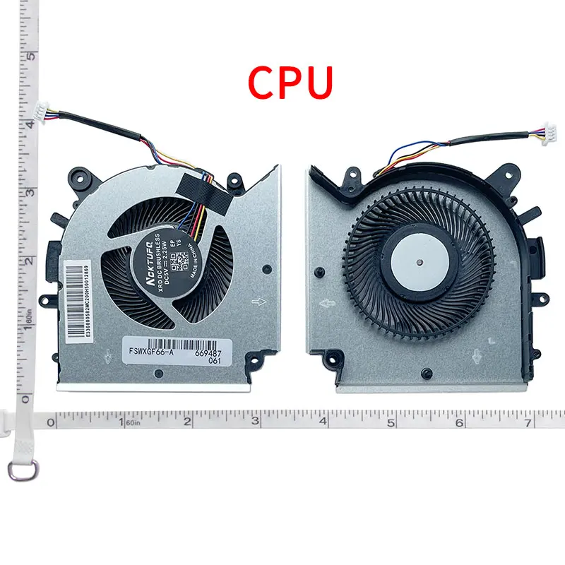 New Laptop Cpu Gpu Cooling Fan For MSI GL66 GF76 GL76 GF66 MS-1583 MS-1581 N477 N459 N460