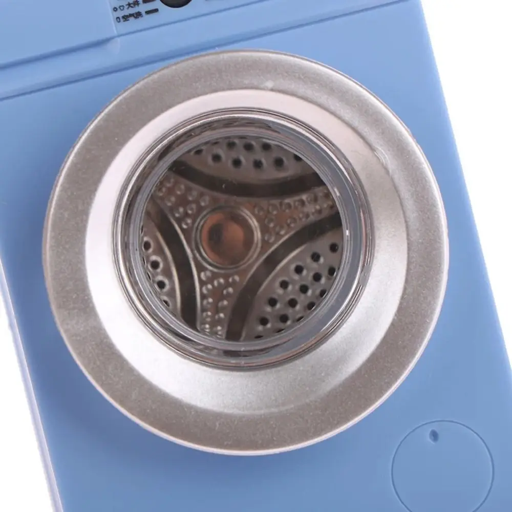 

Миниатюрная имитационная стиральная машина для кукольного домика, мебель, стиральная машина с открывающейся дверцей, масштаб 1/12