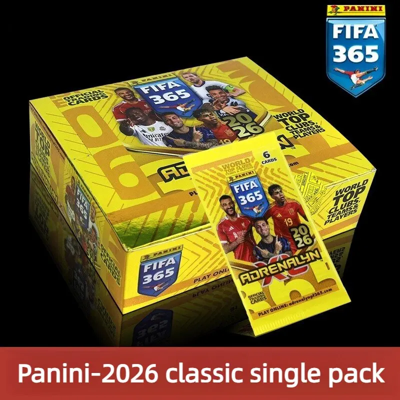 Эксклюзивная коллекция футбольных карточек: лимитированная серия Fifa 365 с карточками звездных игроков Panini Adrenalyn XL – идеальный подарок для футбольных фанатов.