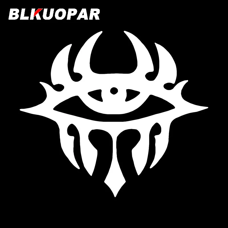 BLKUOPAR Evil Eye Glare Tribal Car Stickers Creative Decal Occlusion Scratch Die Cut Motorcycle Windshield Car Goods