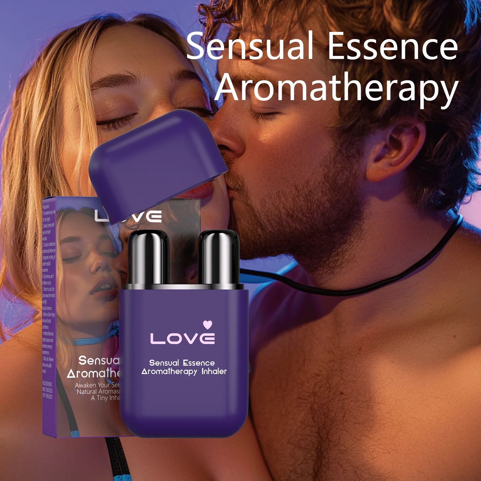 Double Hole Vitality Energy Stick Men Delayed Exciter Enhancer Effective Relief Aromatherapy Inhaler Stick Health Care Portable