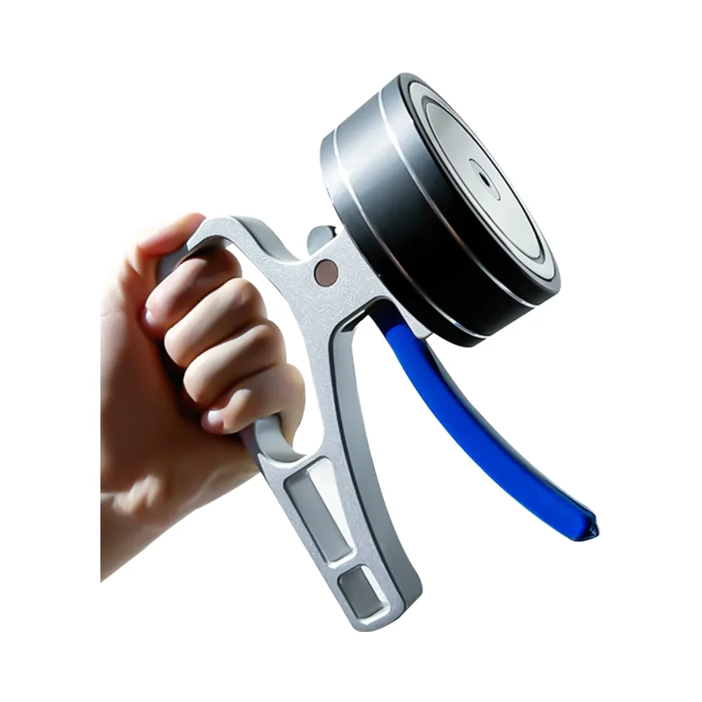 

Сверхмощный магнитный подъемник одной рукой 30/40/50 кг, сильный постоянный магнит, промышленный подъемный инструмент для стальных пластин