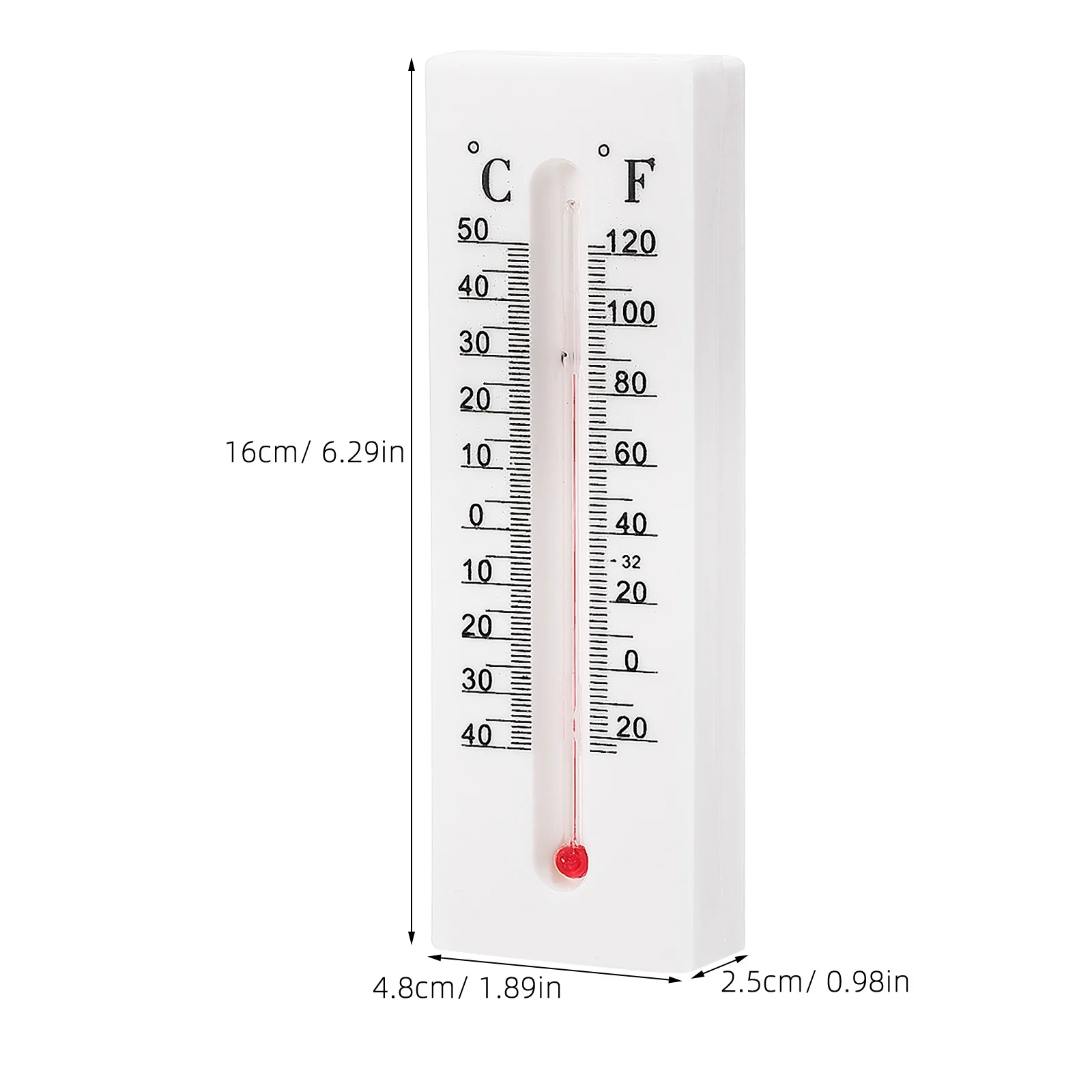 2 pcs Hider Outdoor Thermometer Hidden Key Holder Wall Mount Key Storage Box Large Capacity Plastic Slide Cover For Garage