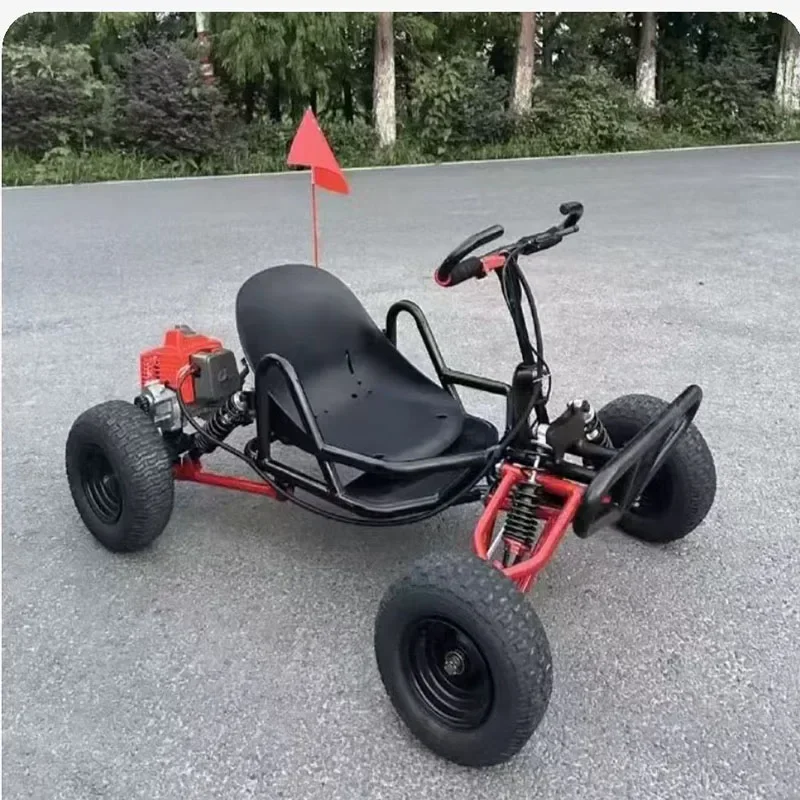 30KM/H Passionate Expedition Adults Outdoor Driving Explore Gasoline Go Karts 63.3cc 90cc Drifting Buggy 4 Wheel