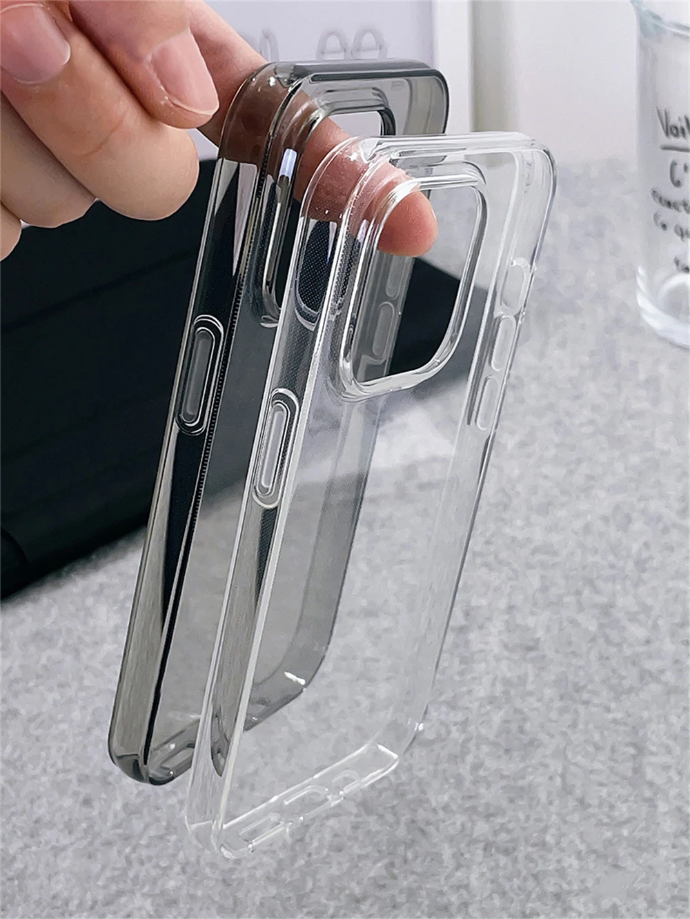 High Quality Ultra Thin HD Transparent Soft TPU Case For iPhone 17 Pro Max 16 15 14 Plus 13 12 11 X Shockproof Clear Back Cover