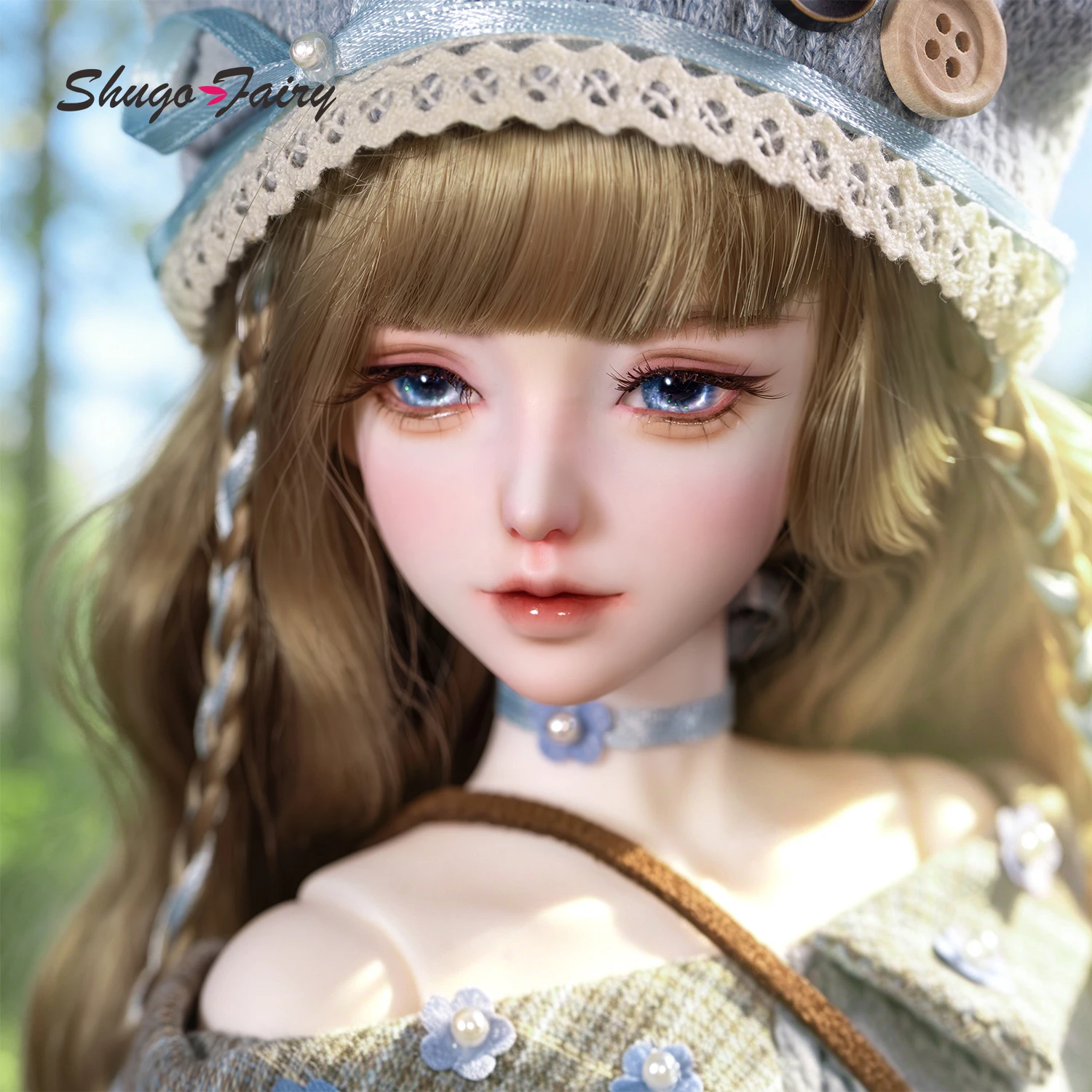 

BJD Doll 1/4 Seekly F ShugaFairy S Fullset Handmade Forestcore Mori Kei Style Perfect Birthday Gift Vintage Ball Jointed Doll