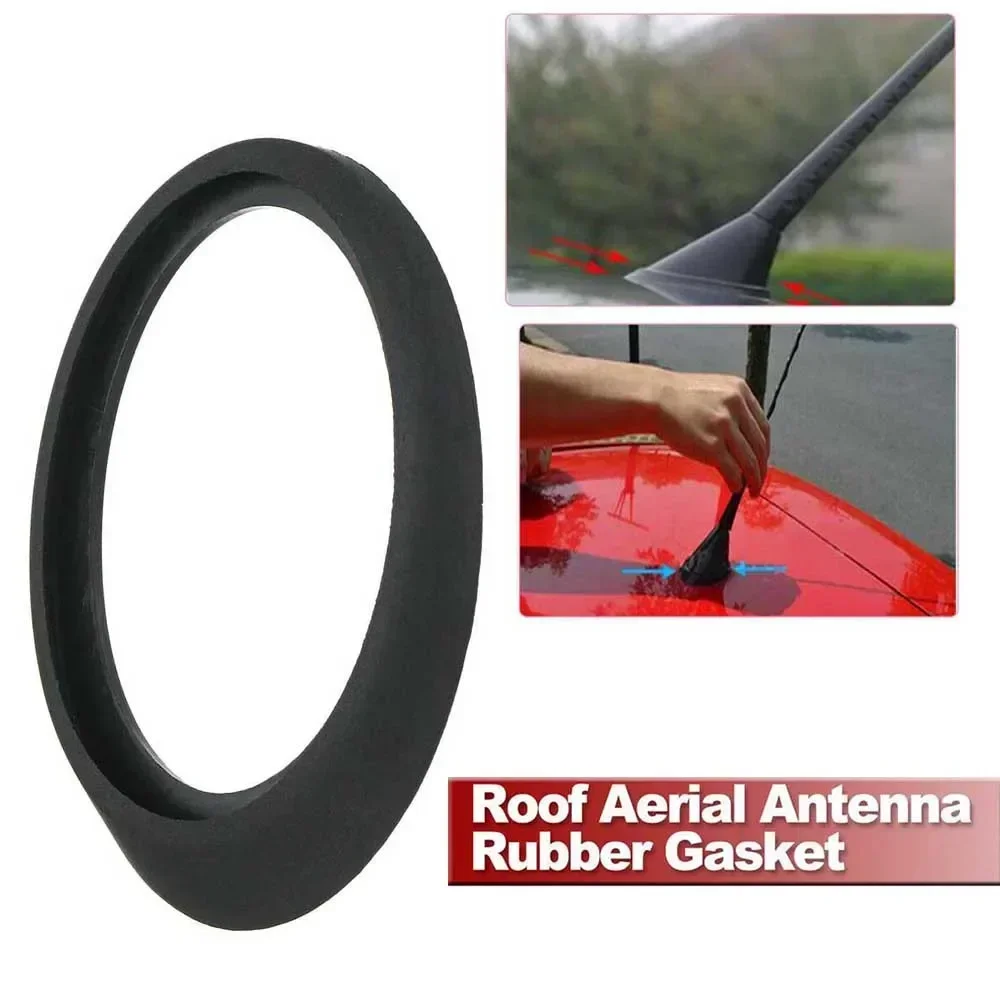 антенна Car Black Rubber Auto Roof Aerial Antenna Gasket Seal For Opel Astra Corsa Meriva Honda Toyota Accessorie