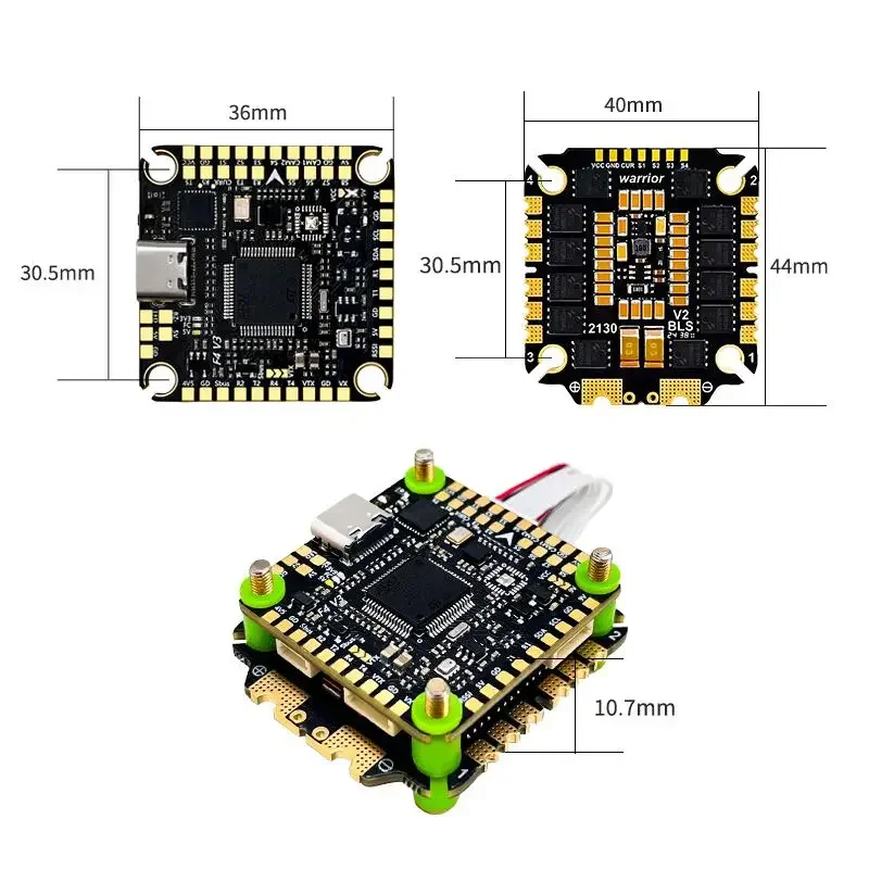 Aocoda-RC F465S  V3 65A Stack / F475S  V3 75A Stack F405 V3 Flight Control 65A/75A ESC For FPV Racing DIY Parts
