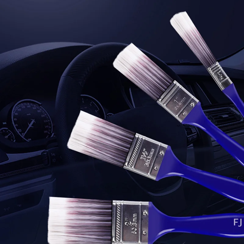 

[YU] 1 шт., кисть для барбекю с пластиковой ручкой, многофункциональная кисть для клея из ПВХ для стен и мебели, инструмент для рисования, кисти для рисования художника