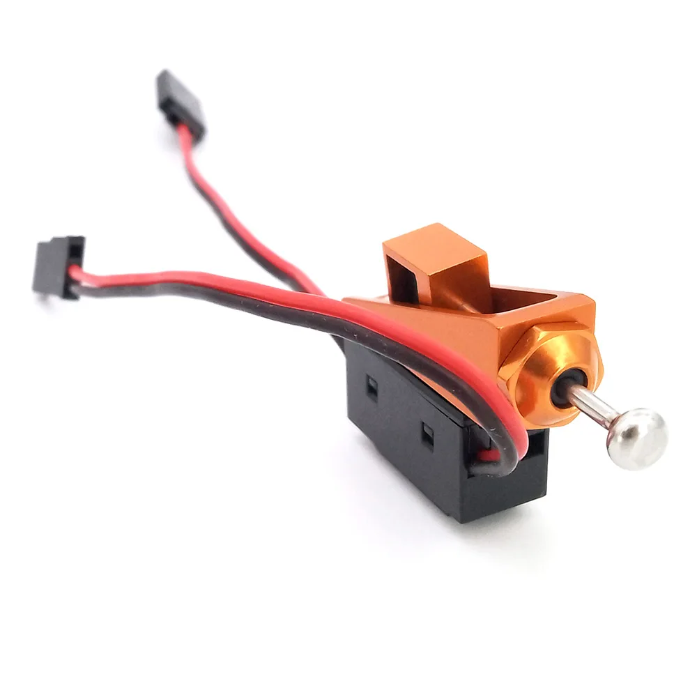 RC Model Receiver Power ON/OFF Switch with Aluminum Mount Control Rod for RC boat Car Waterproof Accessories Box