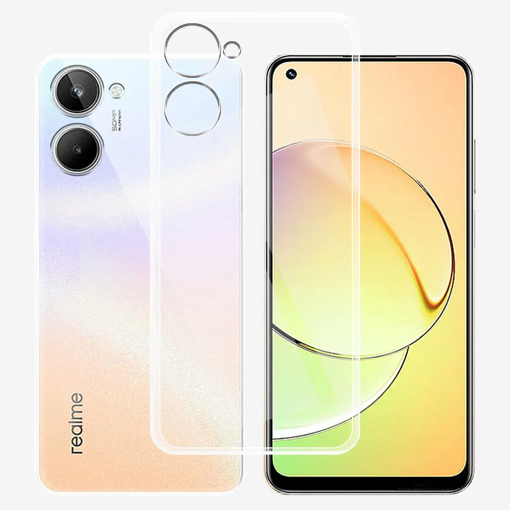 Funda para OPPO Realme 10 4G, carcasa de silicona transparente de 6,4 pulgadas, suave, TPU, para Realme 10, Funda para Realme 10