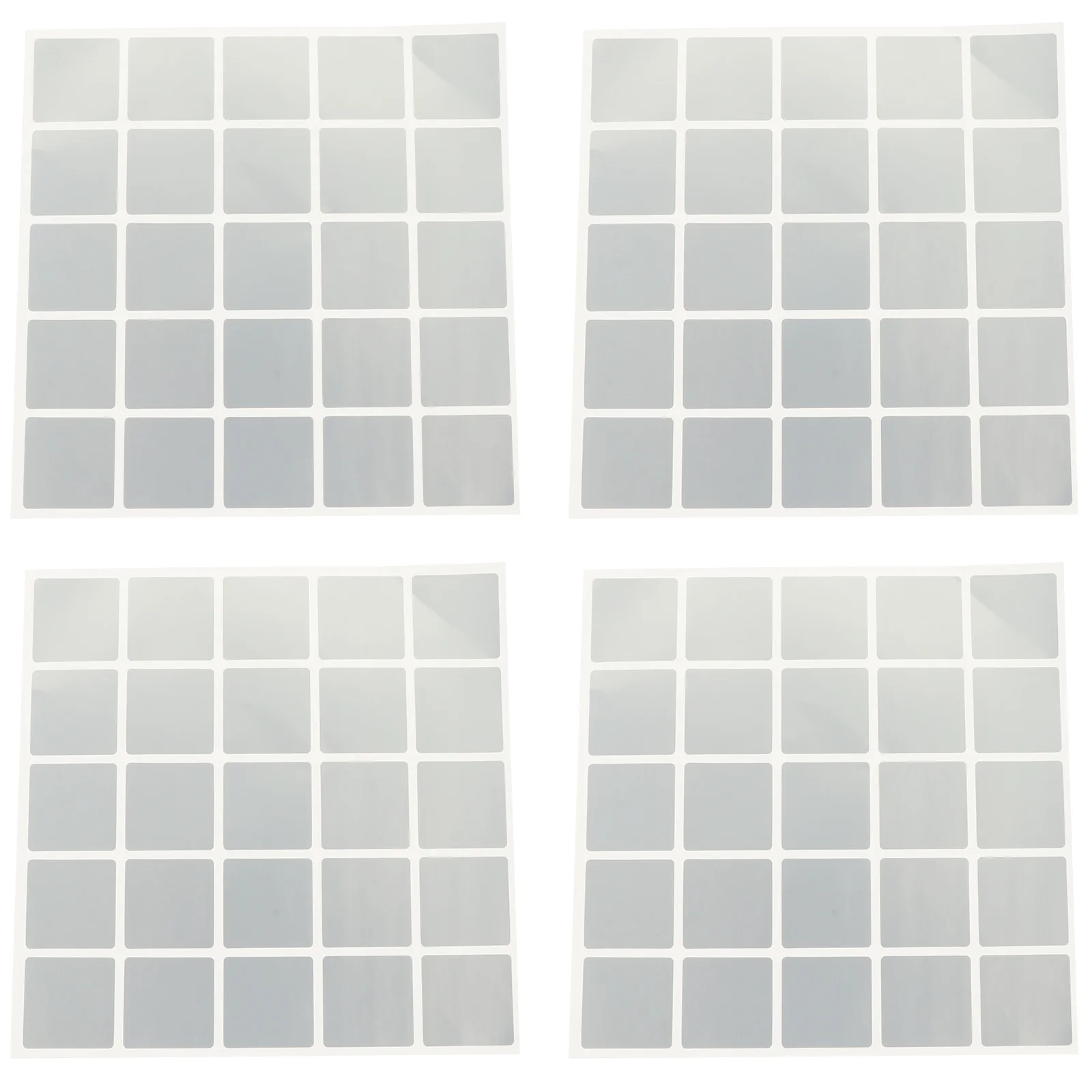 

100Pcs Self-Adhesive Marking Sticker Waterproof Label Patch for Bottle Container Box Classification Kitchen School Office Use