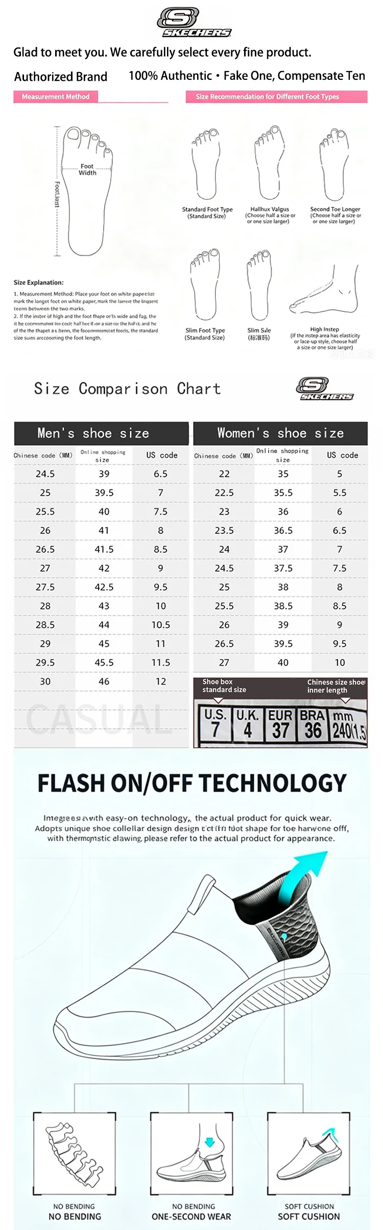 Skechers Men's Shoes New Summer Mesh Breathable Slip-On Casual Shoes Authentic Soft Sole Shoes for the Elderly 52811-CHAR
