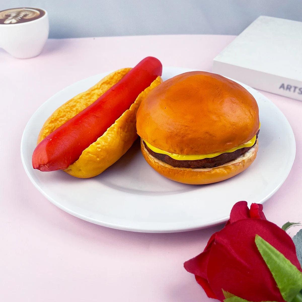 1 Unidade de Modelo de Hambúrg - Fotografi Food avaliação e preço