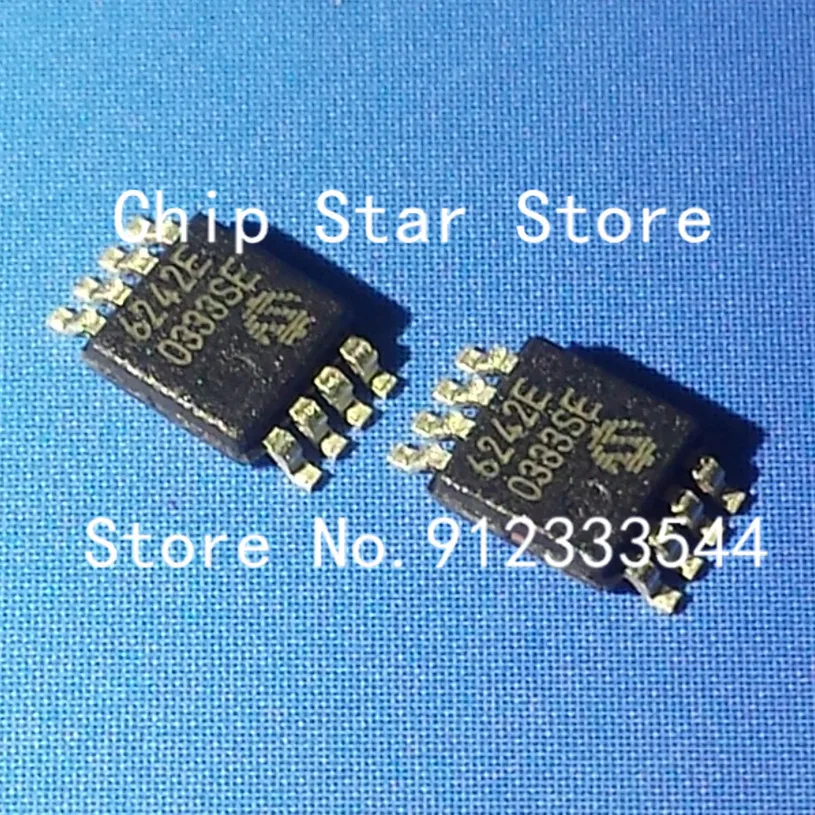 5-100pcs  MCP6242-E/MS  MCP6242T-E/MS  MCP6242  MCP6242T  MSOP8  Operational Amplifier  100%New And Original