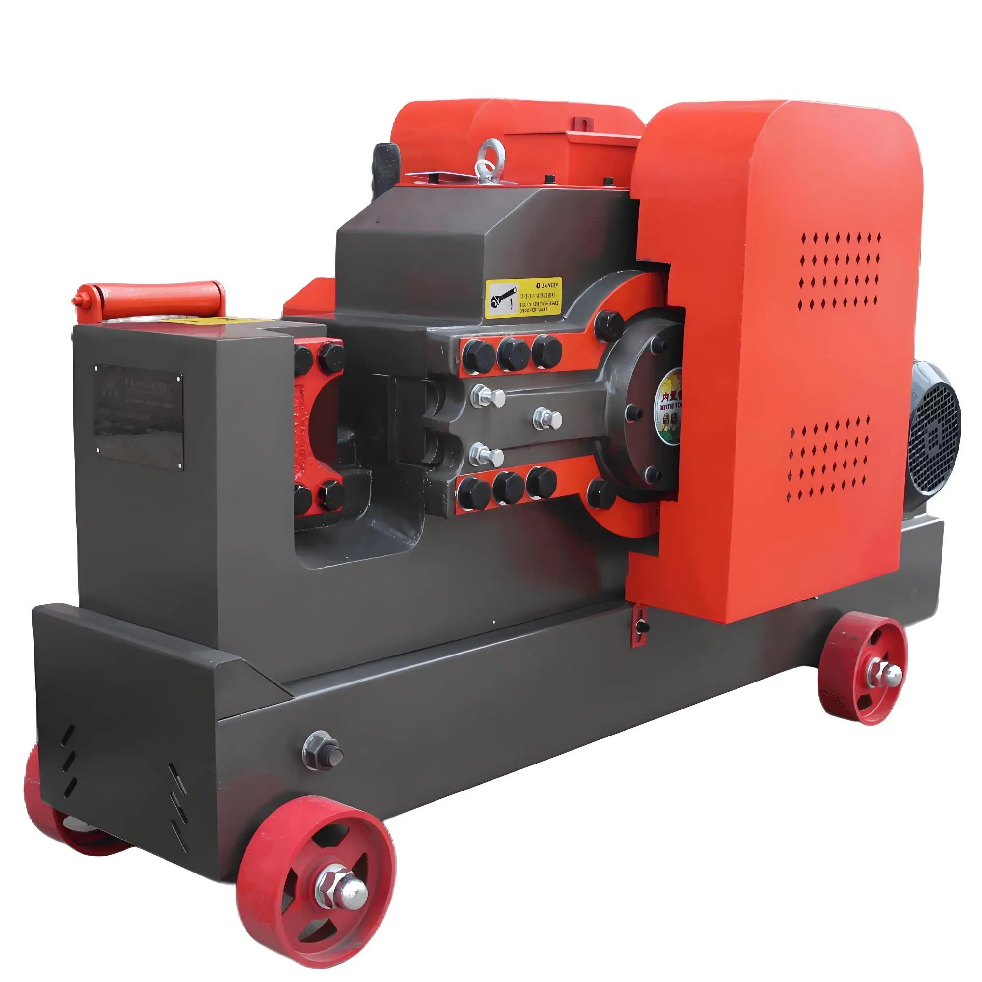 GQ50 Rebar Steel Round Bar Cutting Machine Hydraulic Steel Cutter 4KW Pure Copper Electric Rebar Cutter