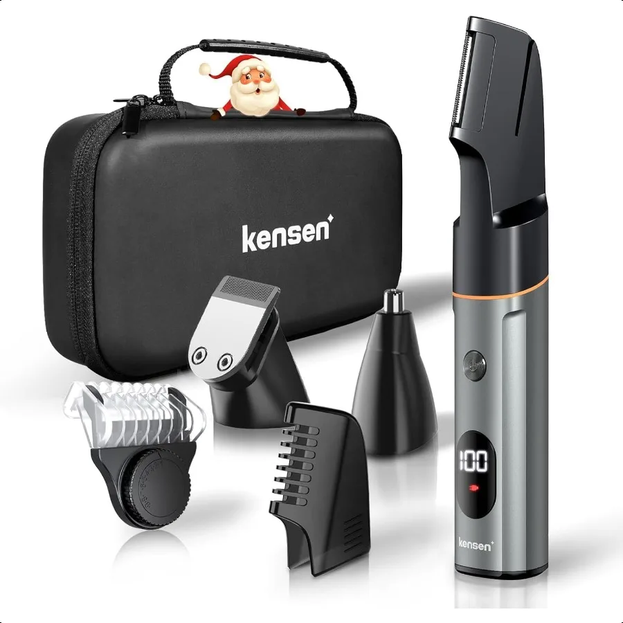 

Manscape Body Hair Trimmer for Men 3in1 Body Groomer for Men Men's Groin Pubic Hair Trimmer Wet Dry Cordl Waterproof Male Hygie