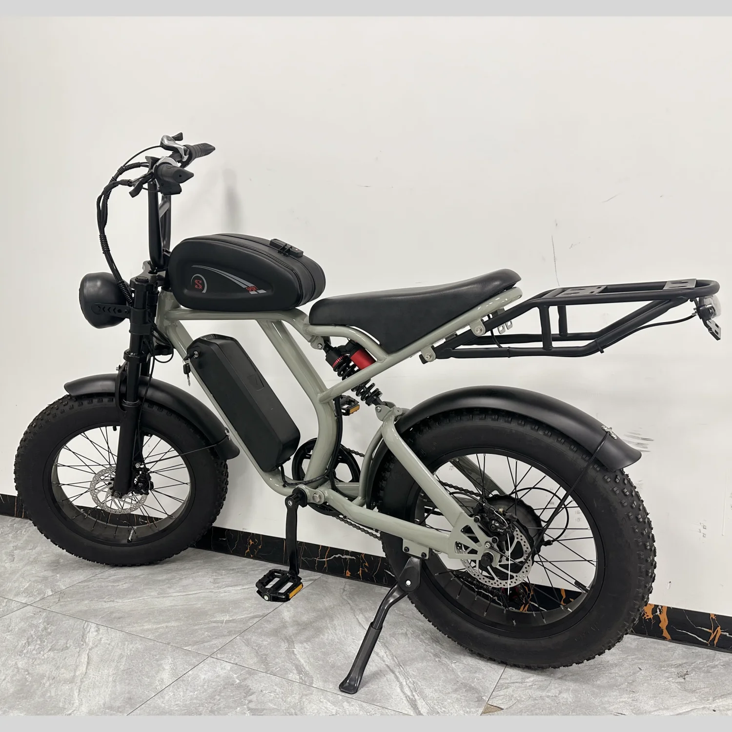 

Электровелосипед BURCHDA H1 OEM, городской, стальной, с бесщеточным двигателем, литиевой батареей 48В 15Ач, широкими шинами, электронной системой помощи при педалировании, 7 скоростей