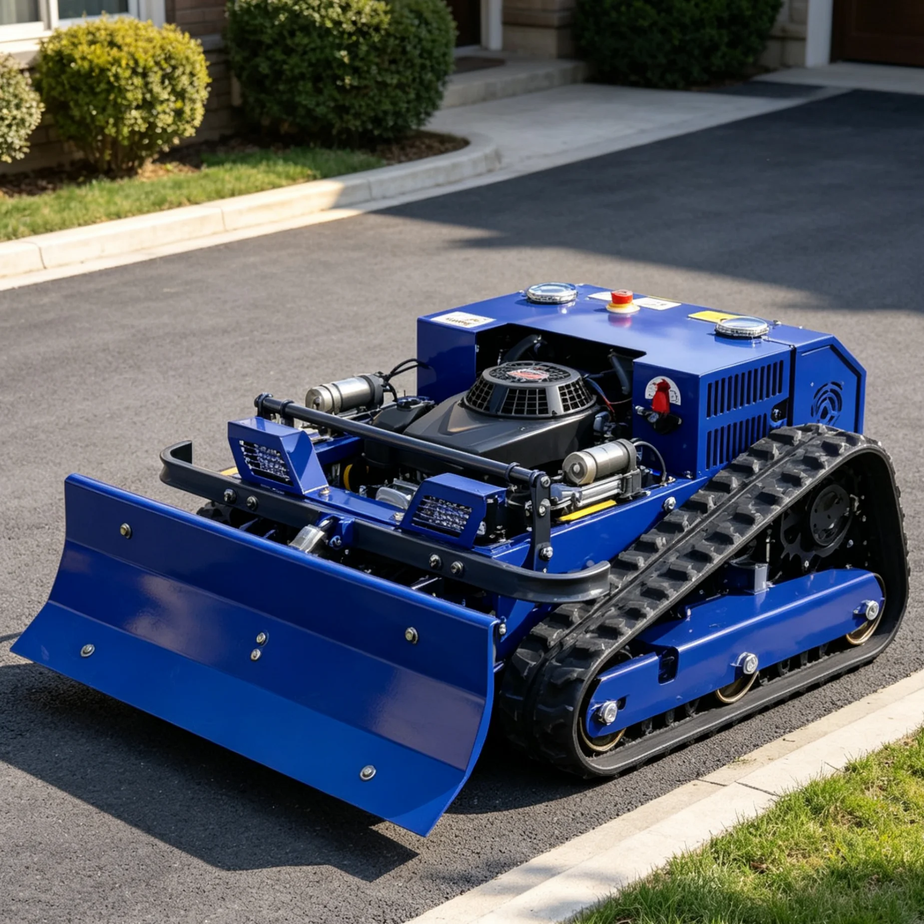 Customized Electric Lawn Mower Robot Rechargeable Cordless Mower For Small Lawn wireless lawn mower radio controlled lawn mower