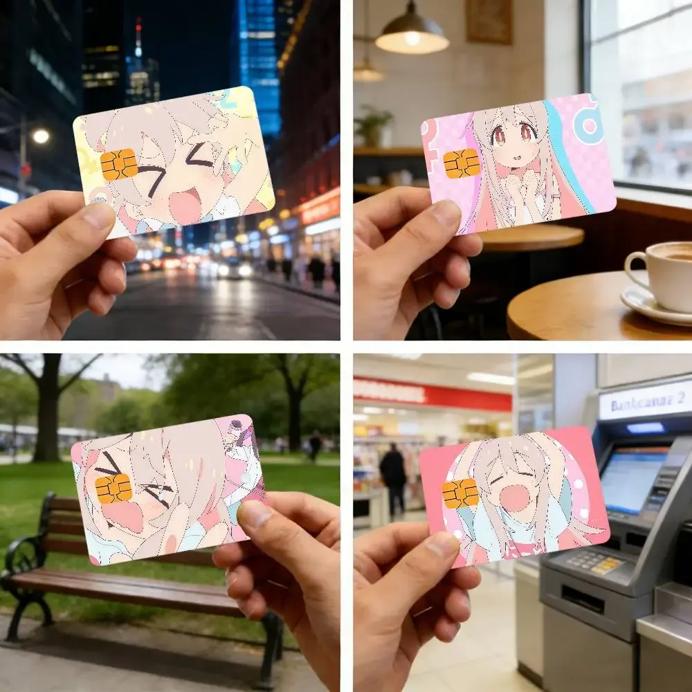 M-mahiro Cute O-oyama Waterproof Skin Protector Stickers For Bank Cards Credit Cards Debit Cards Public Transport Cards