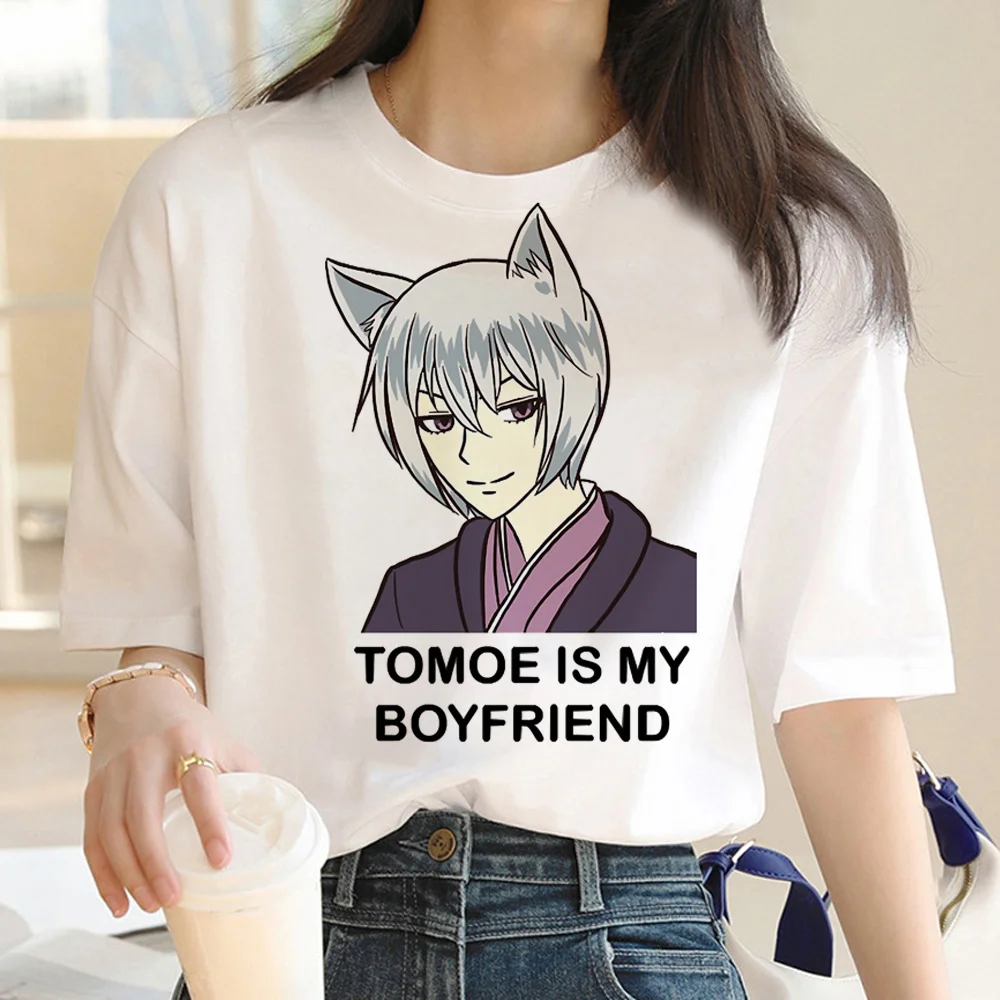 Tomoe Kamisama Kiss tshirt women harajuku funny top girl harajuku manga 2000s clothing