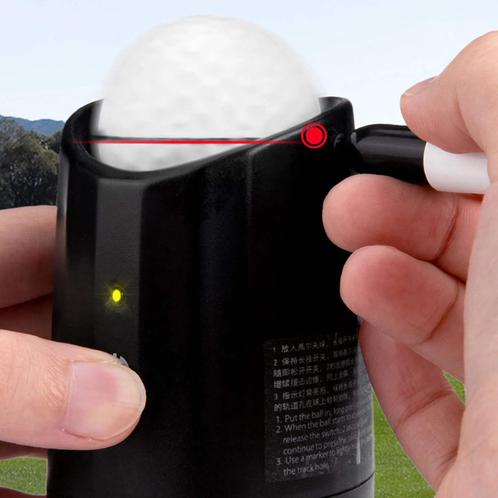 Line Marker Tool for Accurate Center Marking Portable Electric   Marker for Putting Practice