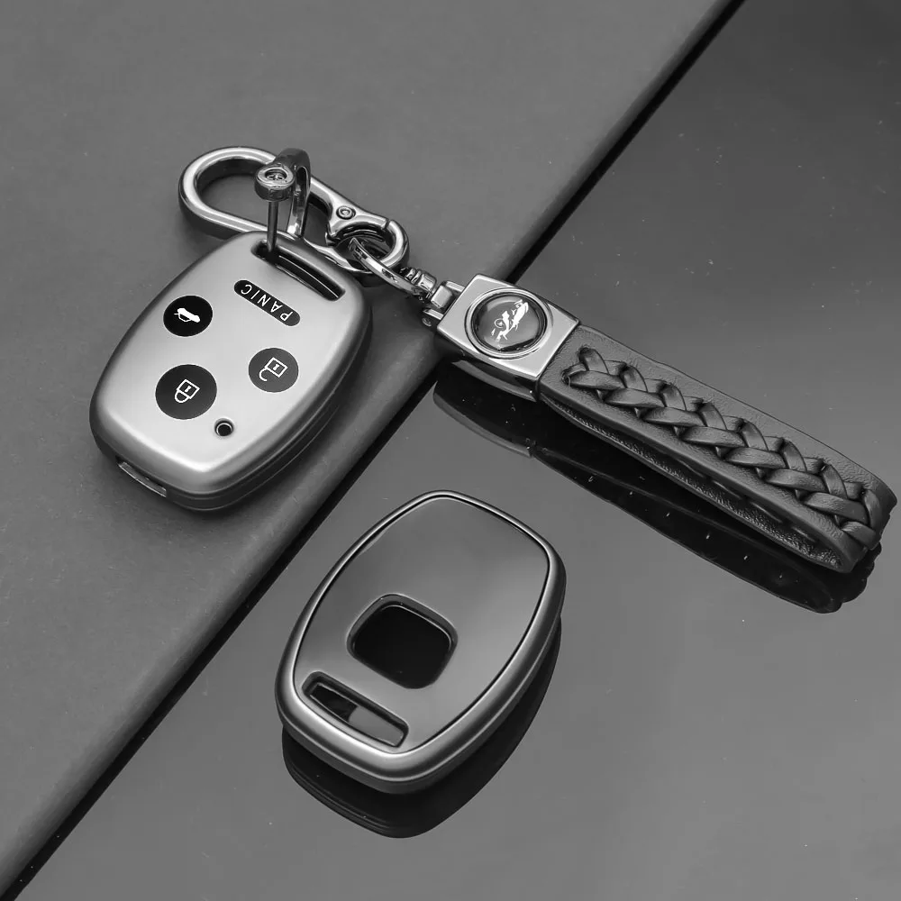 2 3 4 pulsanti TPU Car Key Case Cover per Honda Fit CIVIC JAZZ Pilot Accord CR-V Freed Freed Pilot StepWGN Insight Key Shell