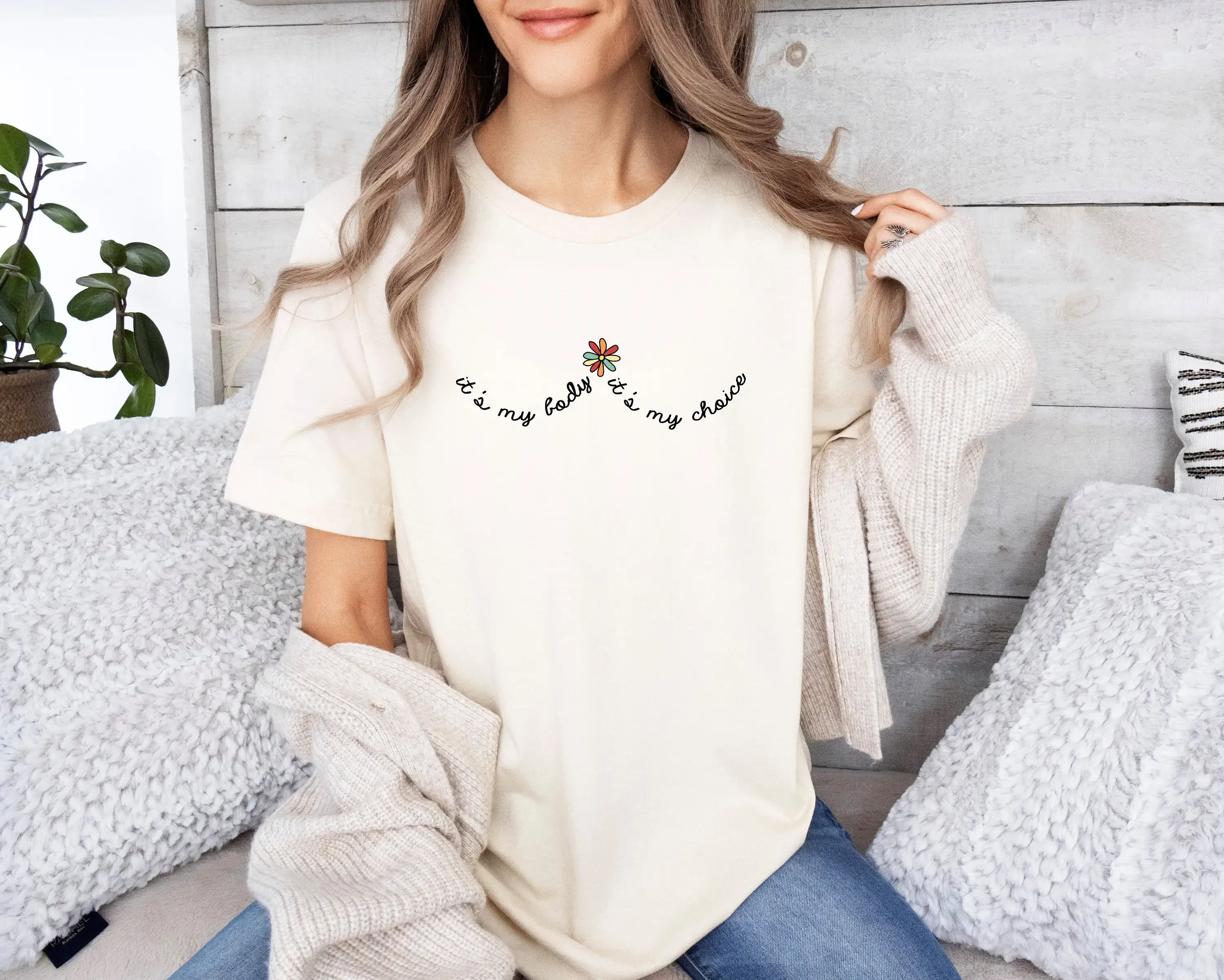 Pro Choice T-Shirt 1973 Protect Roe V Wade Aktivistin Frauenrechte Mein Körper Weibliches Symbol