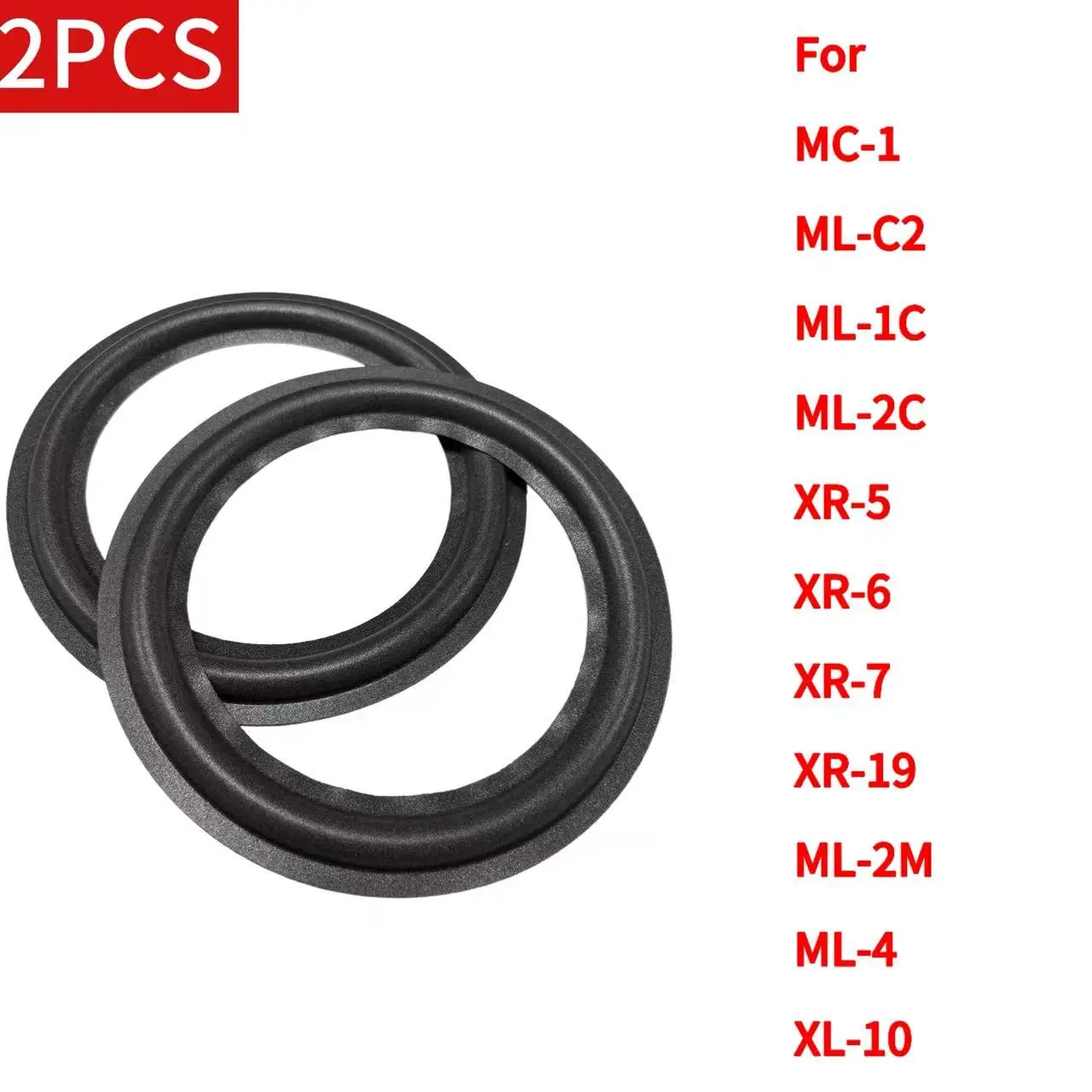 Speaker Repair Parts Foam Edge Folding Ring Subwoofer For McIntosh MC-1 ML-C2 ML-1C ML-2C XR-5 XR-6 XR-7 XR-19 ML-2M ML-4 XL-10