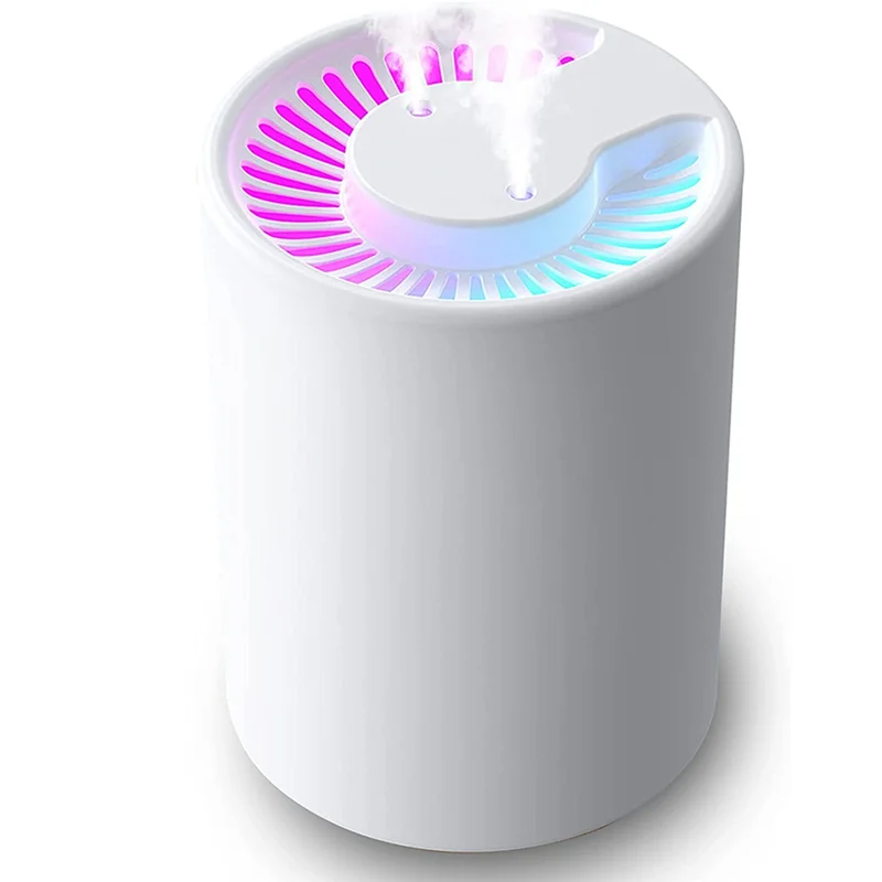 umidificatori Umidificatori per la camera da letto di casa, grande capacità, 5 litri, funzionamento silenzioso, facile da pulire, luce LED a 7 colori