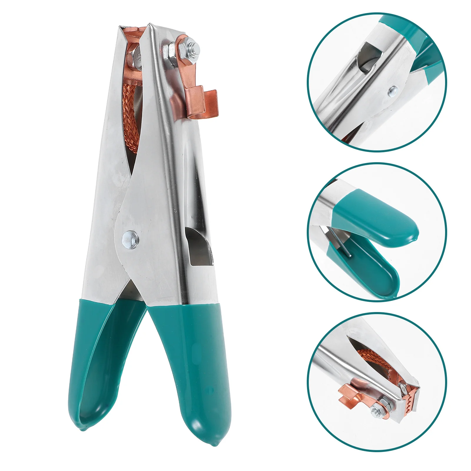 

Welding Clip Clamp for Tool Handle Ground Welder S Grounding Steel Cable Copper Grip